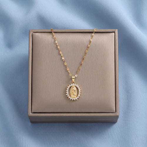 Collar Religioso de la Virgen María