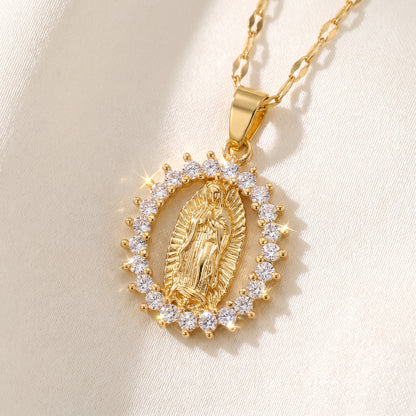 Collar Religioso de la Virgen María